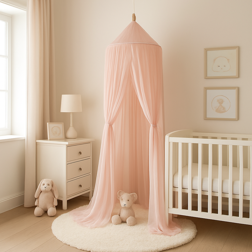ciel de lit pour petite princesse