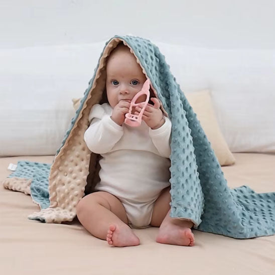 couverture bébé soyeux