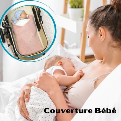 Couverture Bébé tricot| Danae - Eveil et merveille