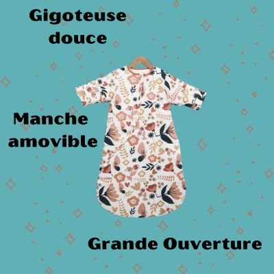 Gigoteuse bébé fille| Flora - Eveil et merveille