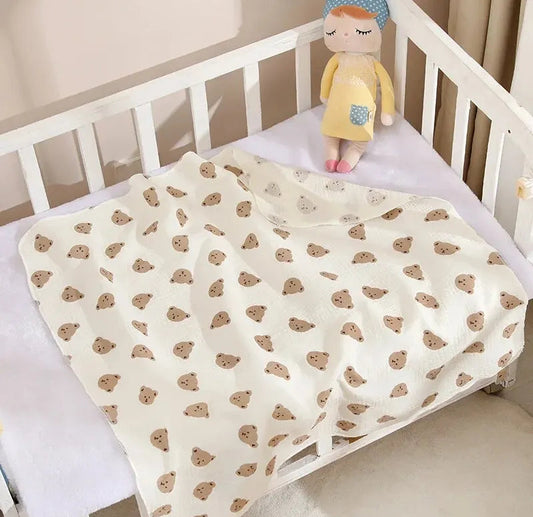 couverture bébé en mousseline
