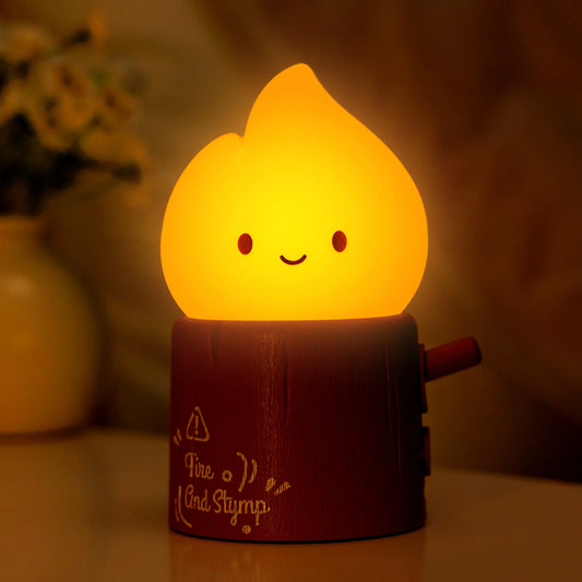 flamme de veilleuse de deux couleurs